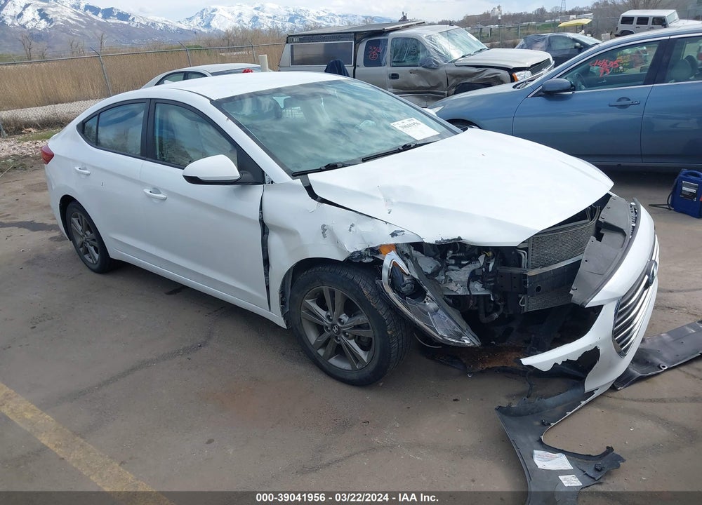 2018 HYUNDAI ELANTRA SEL VIN: 5NPD84LF3JH269065