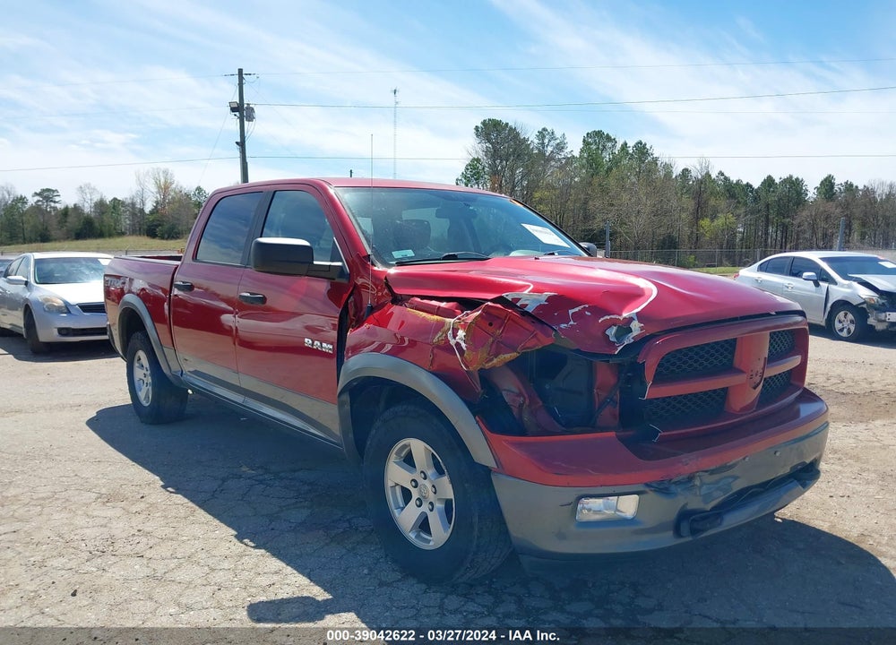 2010 DODGE RAM 1500 SLT/SPORT/TRX VIN: 1D7RB1CT5AS237303