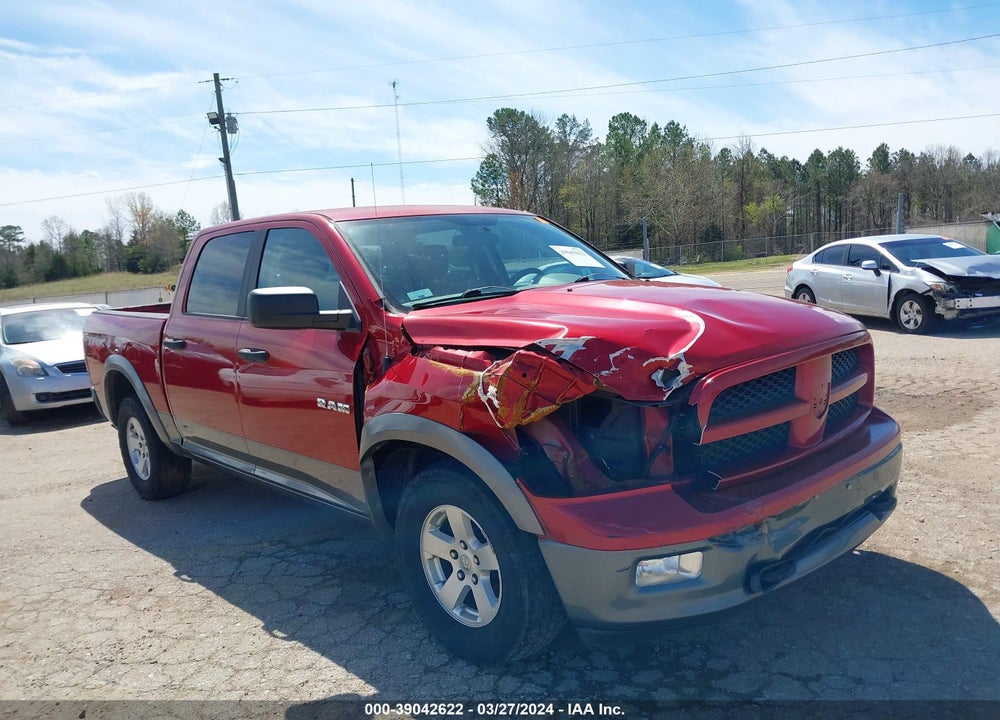 2010 DODGE RAM 1500 SLT/SPORT/TRX VIN: 1D7RB1CT5AS237303