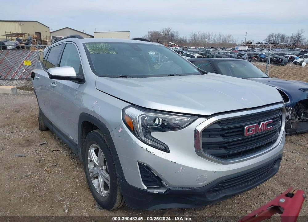 2020 GMC TERRAIN FWD SLE VIN: 3GKALMEV4LL184989