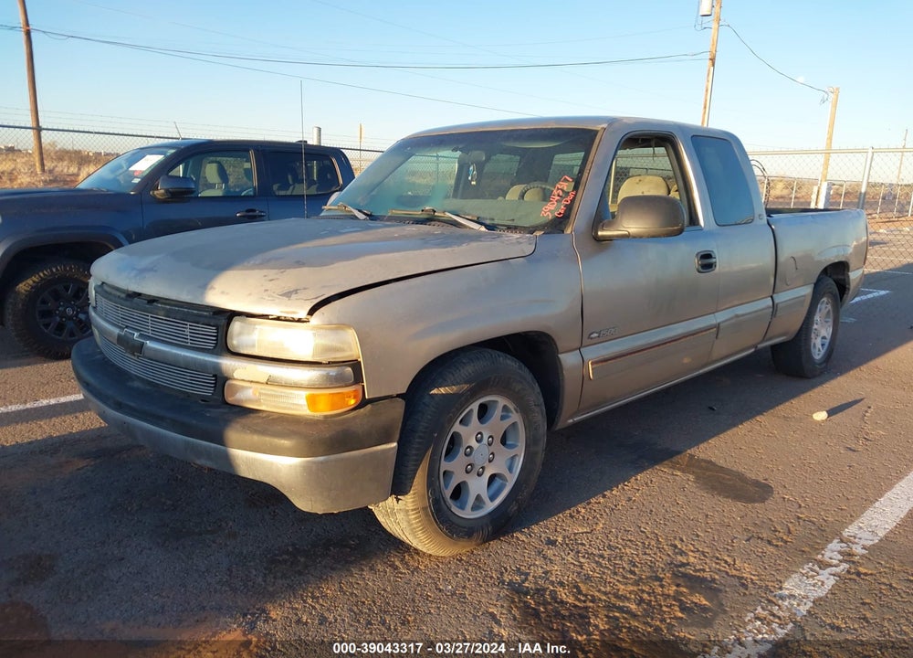 1999 CHEVROLET SILVERADO 1500 LS VIN: 2GCEC19T9X1284162