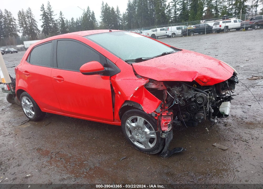 2011 MAZDA 2 SPORT VIN: JM1DE1HZ6B0117077