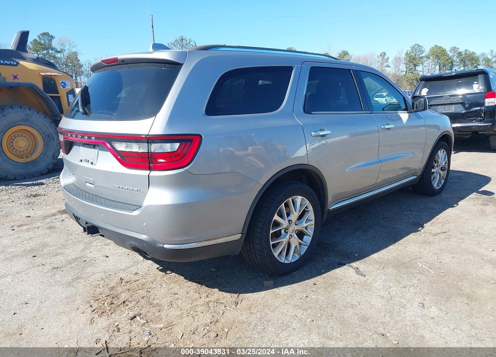 2015 DODGE DURANGO CITADEL VIN: 1C4RDJEG5FC710283