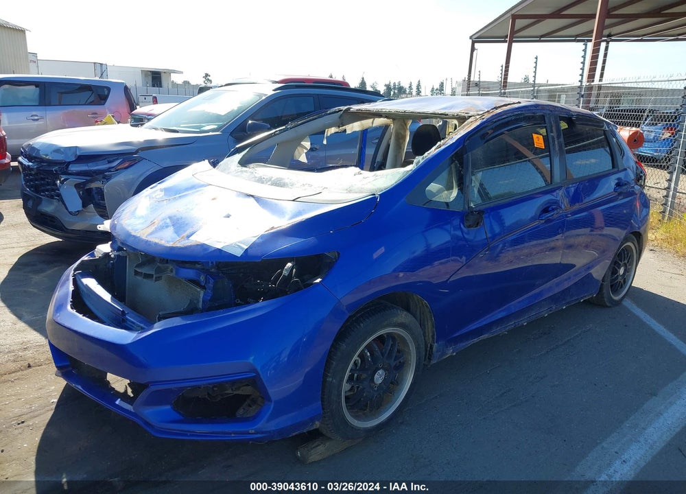 2018 HONDA FIT SPORT VIN: 3HGGK5G65JM718319