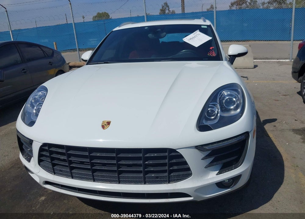 2017 PORSCHE MACAN S VIN: WP1AB2A56HLB10998