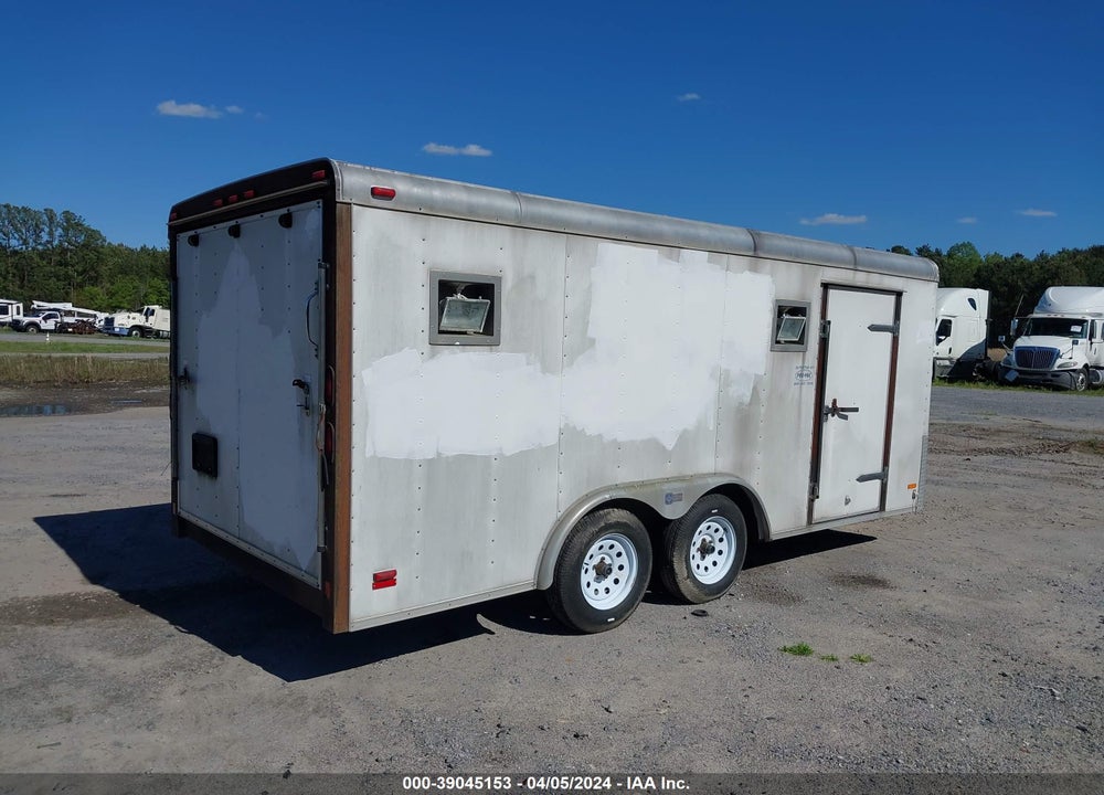 2001 PACE ENCLOSEDTRAILER VIN: 4FPUB16212G060773