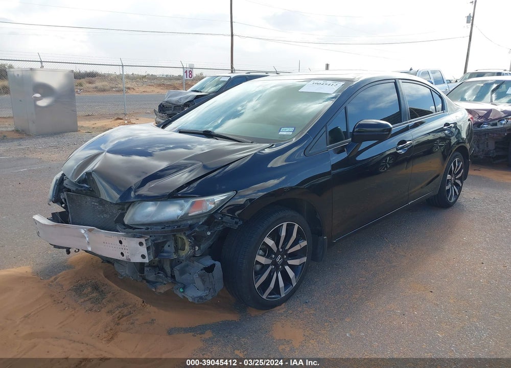 2015 HONDA CIVIC EX-L VIN: 2HGFB2F9XFH522470