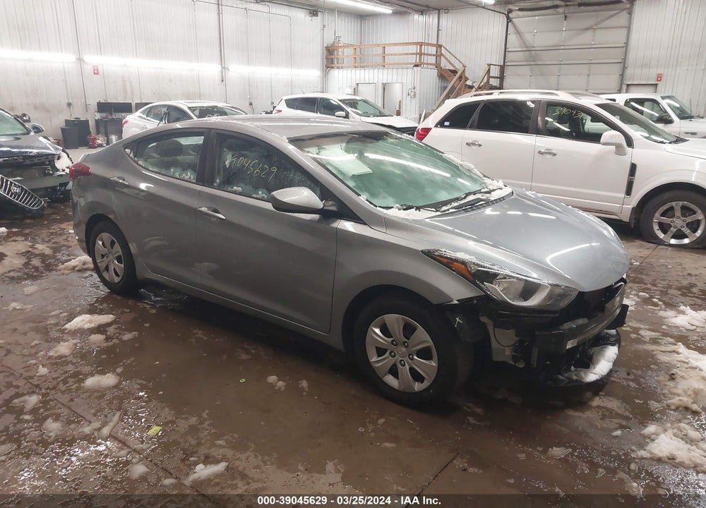 2016 HYUNDAI ELANTRA SE VIN: 5NPDH4AEXGH765161