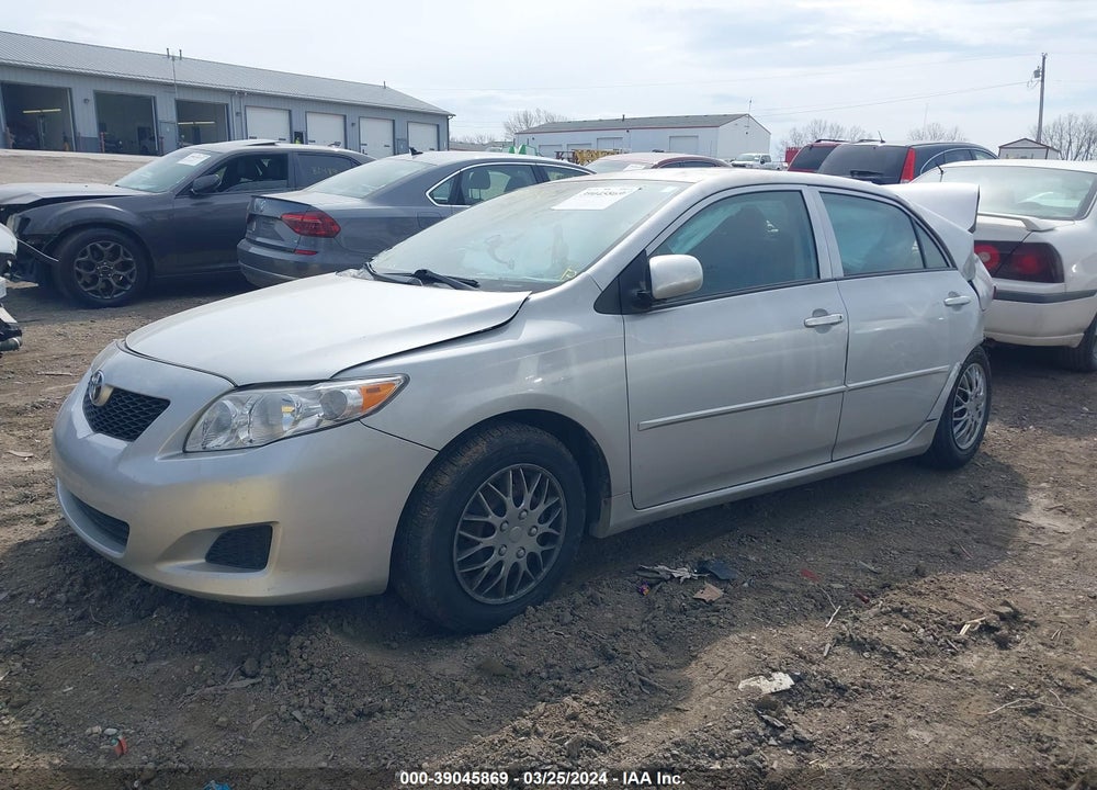 2009 TOYOTA COROLLA LE VIN: 1NXBU40E19Z041545
