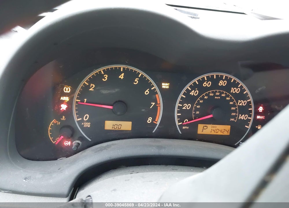 2009 TOYOTA COROLLA LE VIN: 1NXBU40E19Z041545