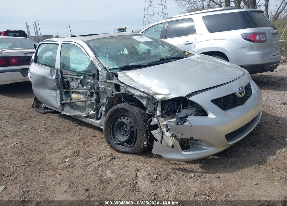 2009 TOYOTA COROLLA LE VIN: 1NXBU40E19Z041545