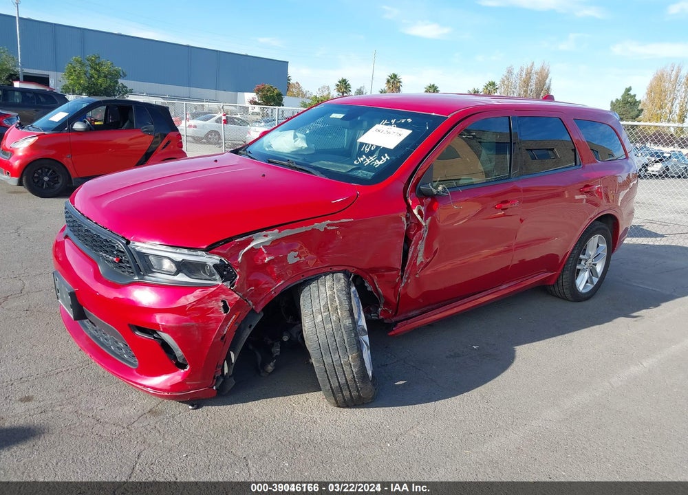 2021 DODGE DURANGO VIN: 1C4RDJDG9MC644951