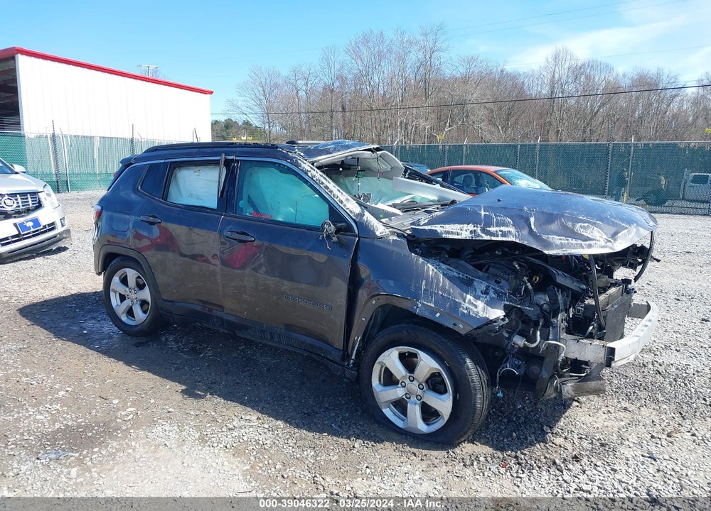 2018 JEEP COMPASS LATITUDE 4X4 VIN: 3C4NJDBB6JT354828