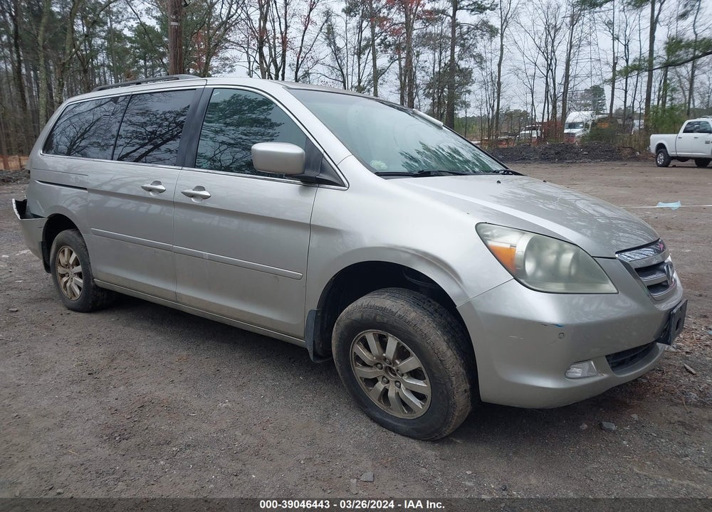 2007 HONDA ODYSSEY TOURING VIN: 5FNRL38817B124364