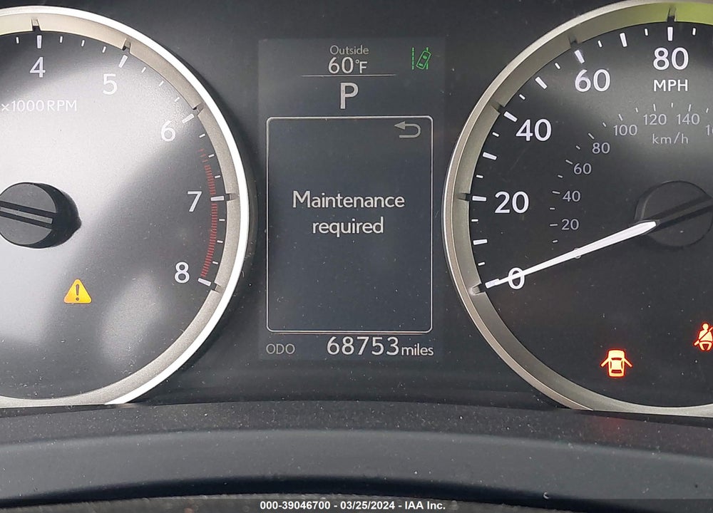 2014 LEXUS IS 350 VIN: JTHCE1D23E5004777