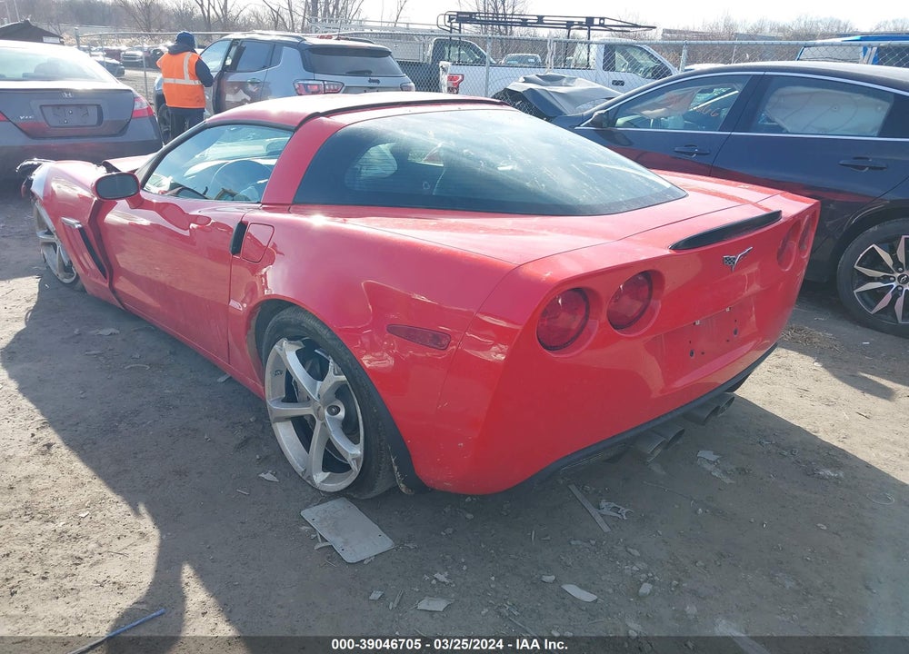2011 CHEVROLET CORVETTE GRAND SPORT VIN: 1G1YS2DW5B5100150