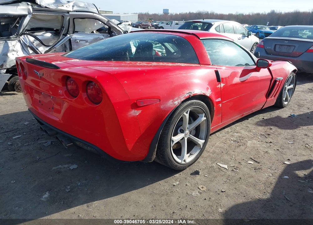 2011 CHEVROLET CORVETTE GRAND SPORT VIN: 1G1YS2DW5B5100150