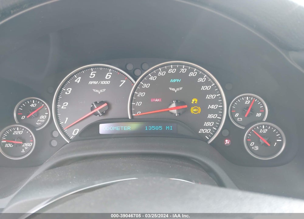2011 CHEVROLET CORVETTE GRAND SPORT VIN: 1G1YS2DW5B5100150