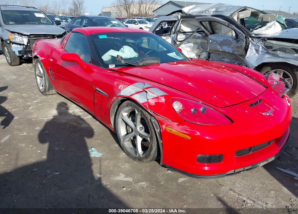 2011 CHEVROLET CORVETTE GRAND SPORT VIN: 1G1YS2DW5B5100150