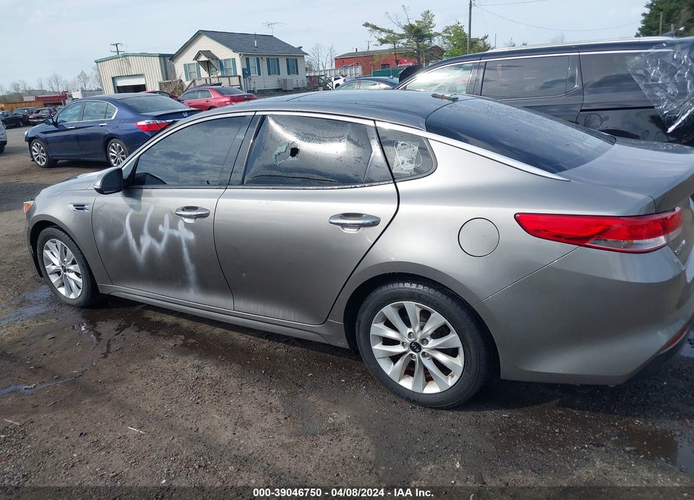 2016 KIA OPTIMA EX VIN: 5XXGU4L3XGG057718