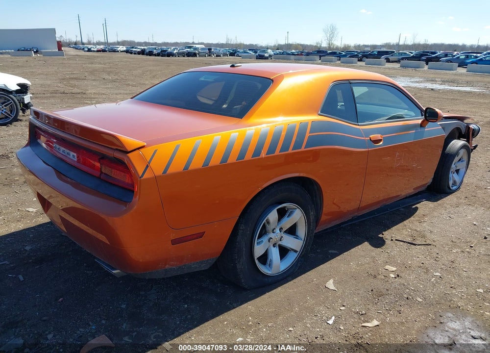 2011 DODGE CHALLENGER VIN: 2B3CJ4DGXBH603370