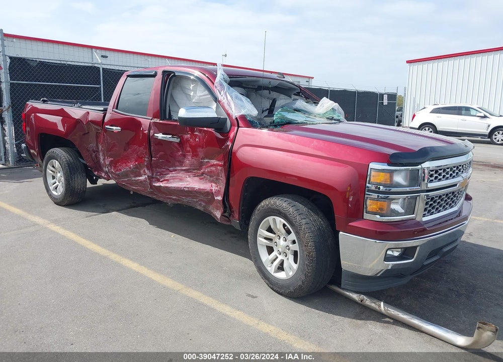 2014 CHEVROLET SILVERADO 1500 1LT VIN: 1GCRCREC4EZ262080
