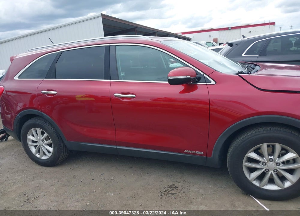 2016 KIA SORENTO 3.3L LX VIN: 5XYPGDA51GG110684