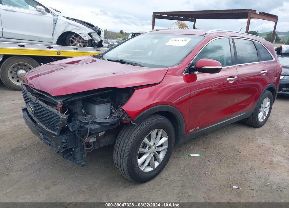 2016 KIA SORENTO 3.3L LX VIN: 5XYPGDA51GG110684