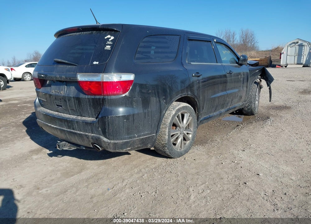 2013 DODGE DURANGO SXT VIN: 1C4RDHAG8DC653637
