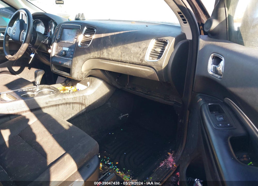 2013 DODGE DURANGO SXT VIN: 1C4RDHAG8DC653637