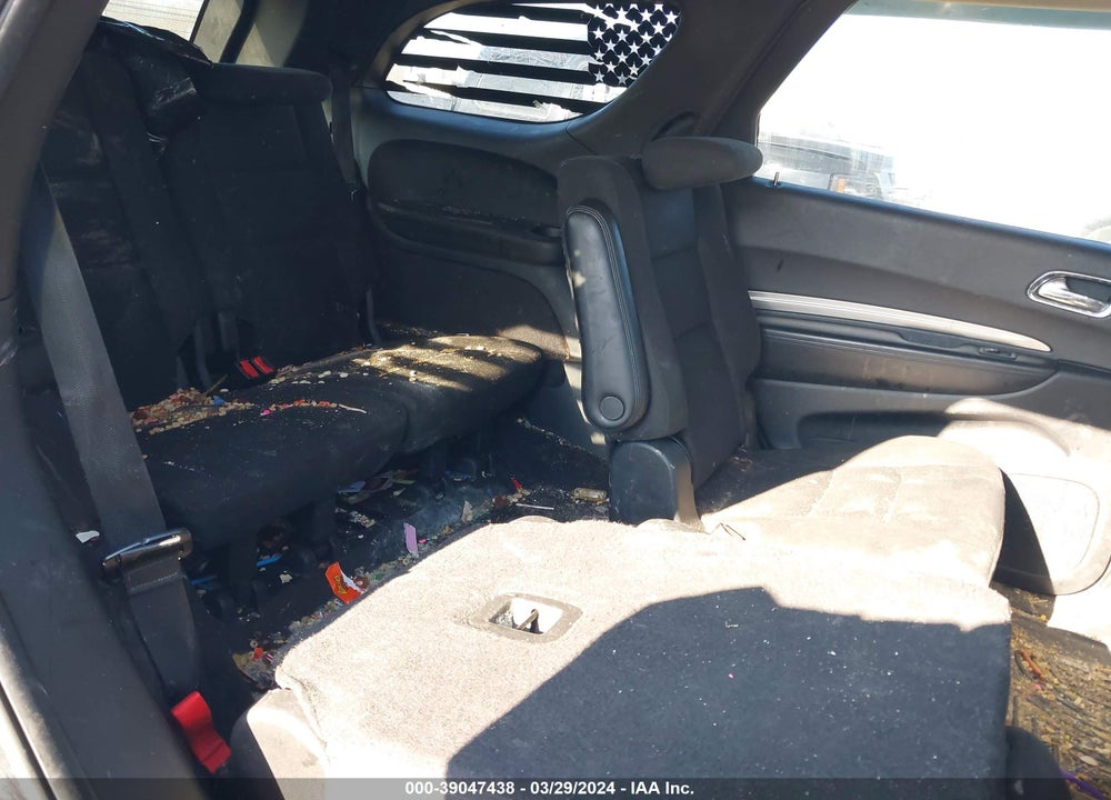 2013 DODGE DURANGO SXT VIN: 1C4RDHAG8DC653637