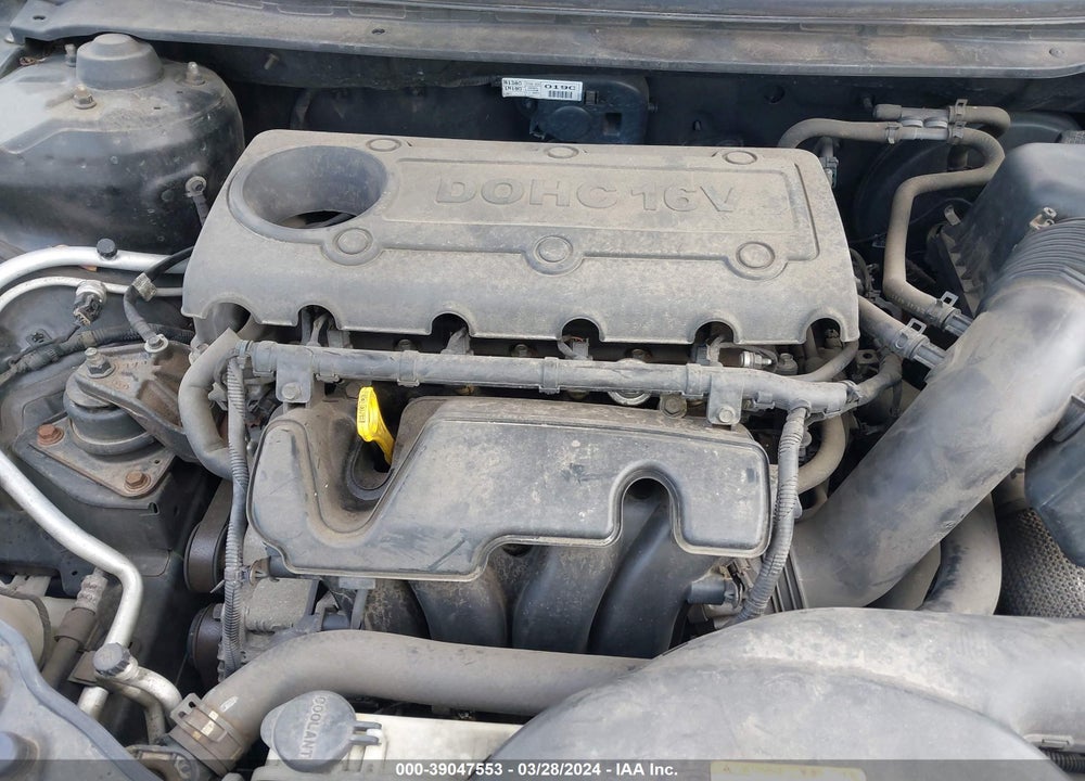 2012 KIA FORTE VIN: KNAFU4A20C5597600