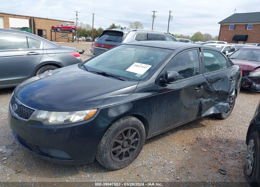 2012 KIA FORTE VIN: KNAFU4A20C5597600