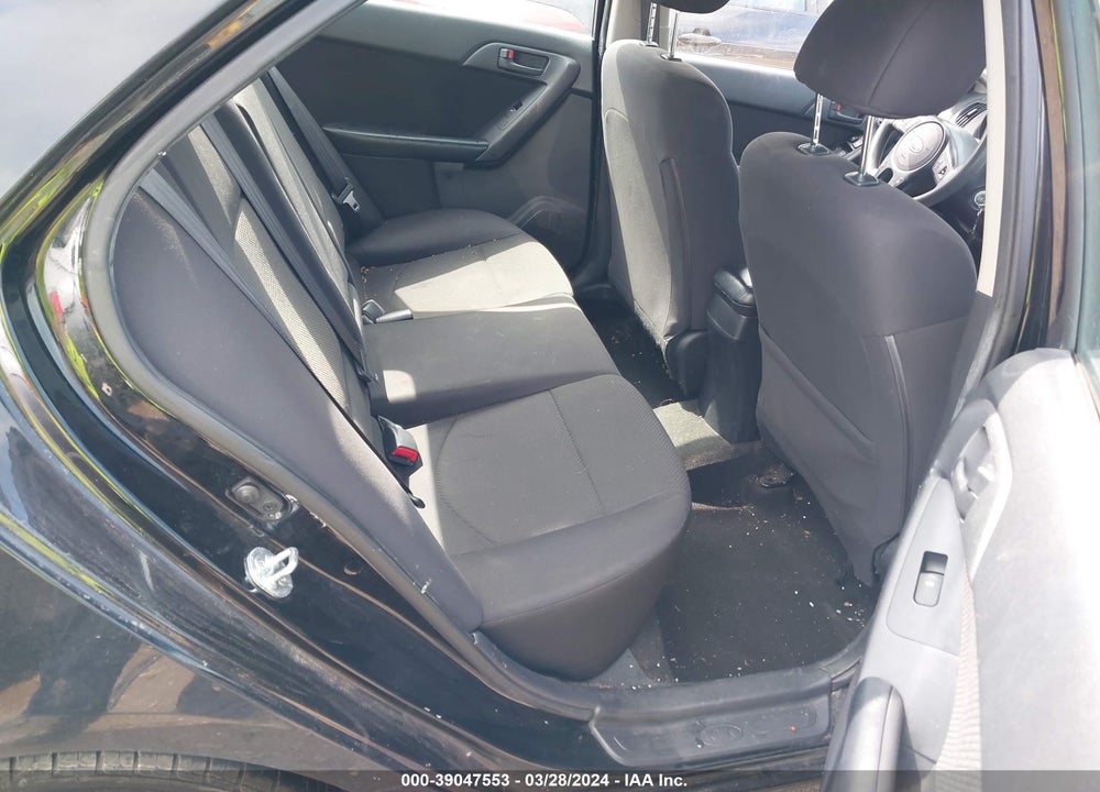 2012 KIA FORTE VIN: KNAFU4A20C5597600