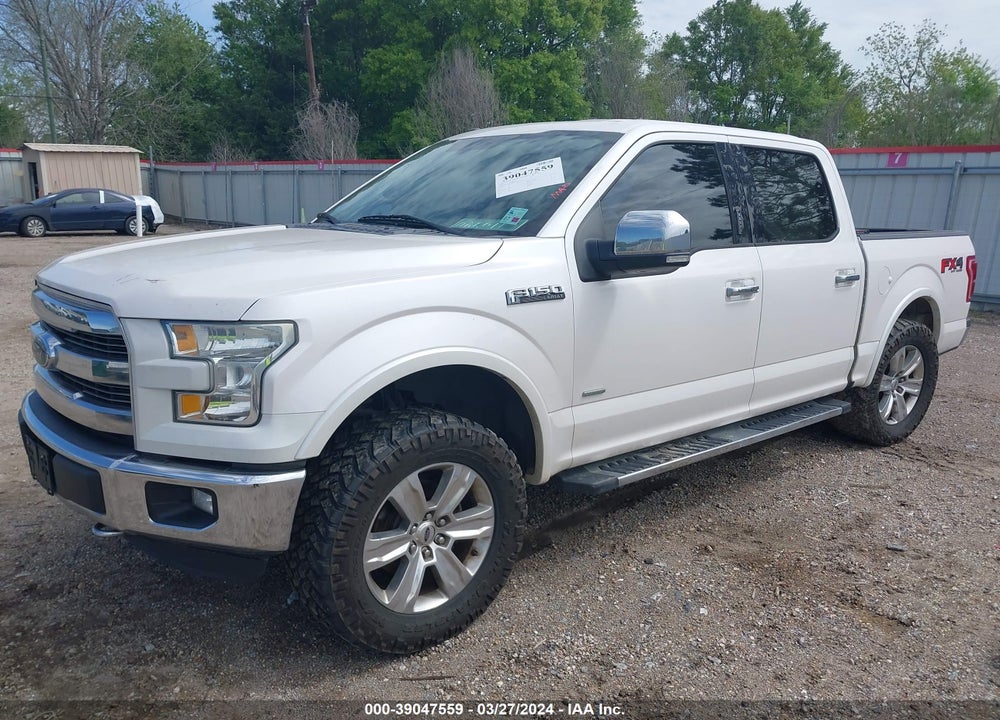 2016 FORD F-150 LARIAT VIN: 1FTEW1EGXGKD41047