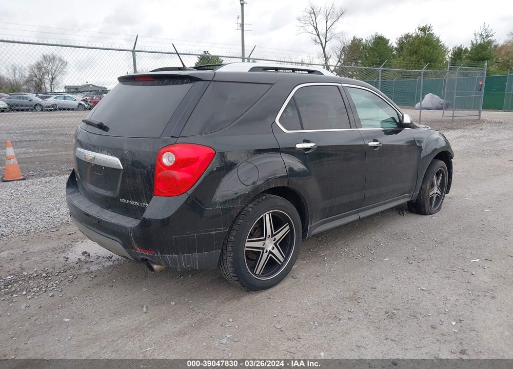 2014 CHEVROLET EQUINOX LTZ VIN: 2GNFLHE35E6216581