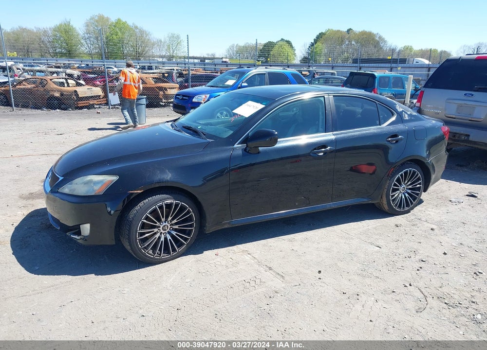 2008 LEXUS IS 250 VIN: JTHBK262485074316