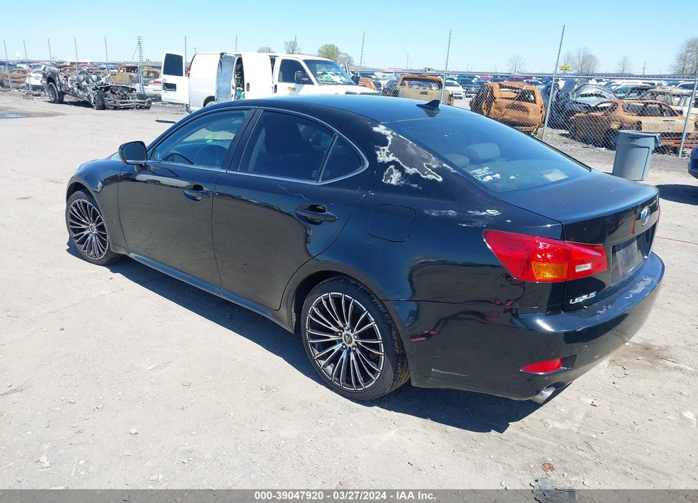 2008 LEXUS IS 250 VIN: JTHBK262485074316