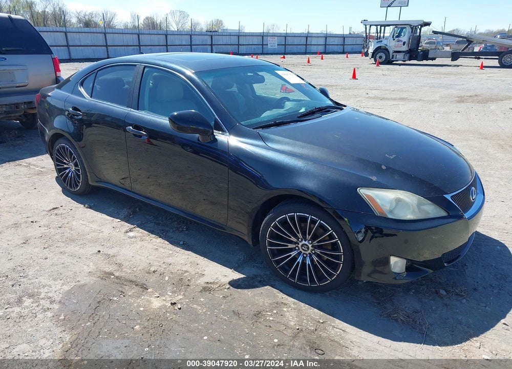 2008 LEXUS IS 250 VIN: JTHBK262485074316