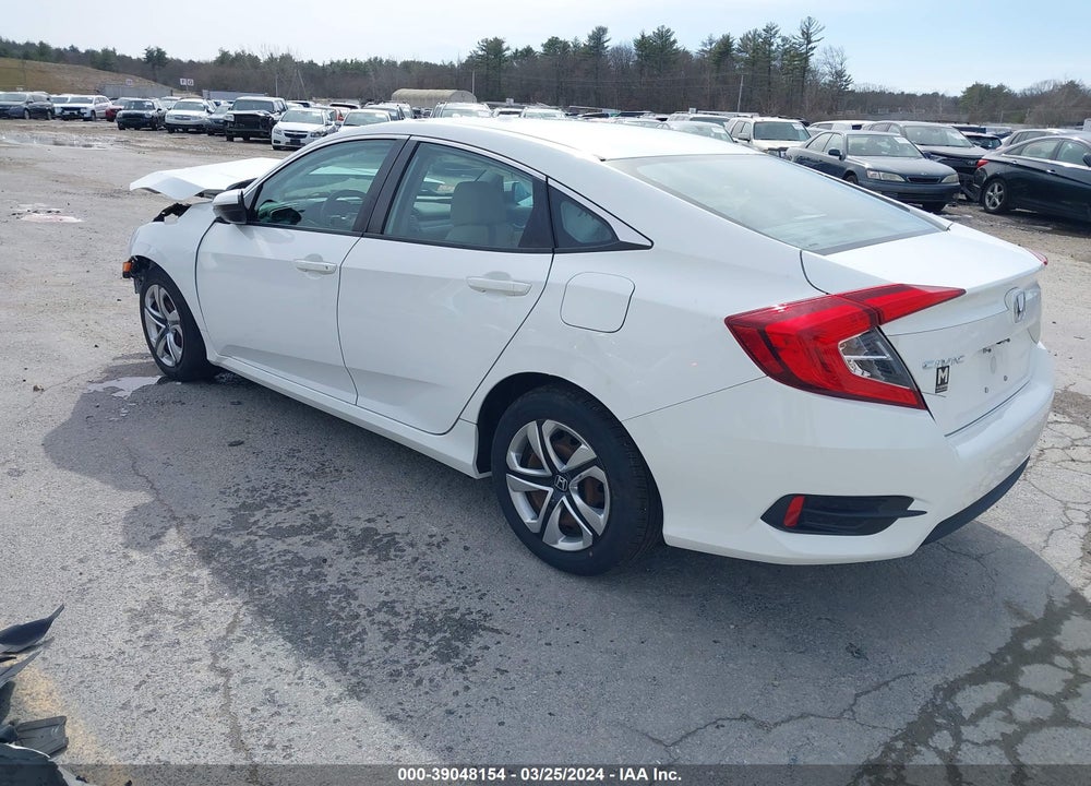 2017 HONDA CIVIC LX VIN: 19XFC2F51HE214997
