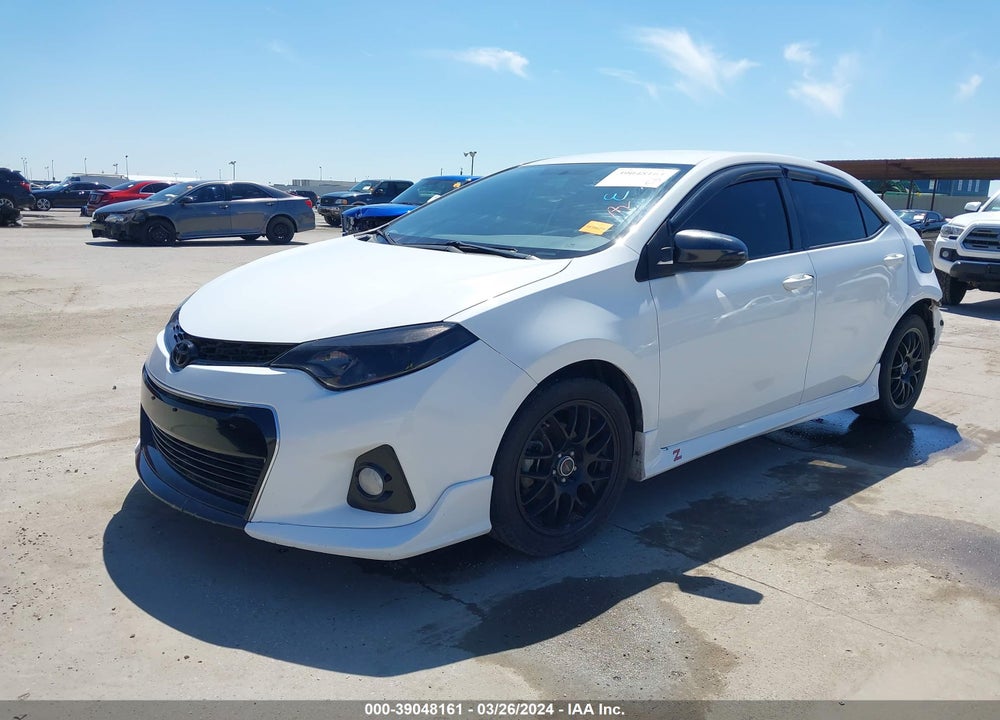 2015 TOYOTA COROLLA S VIN: 5YFBURHE0FP241718