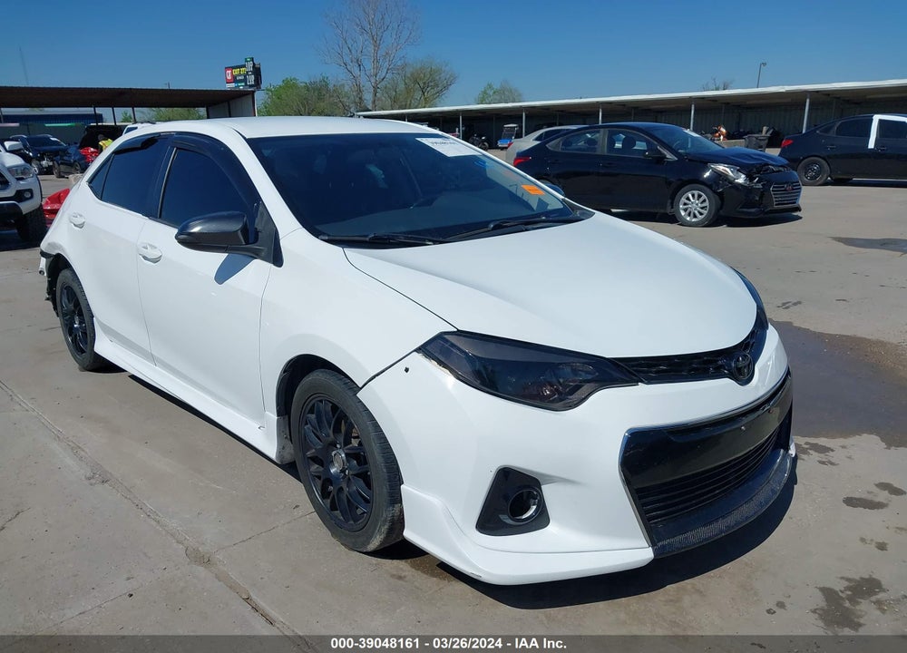 2015 TOYOTA COROLLA S VIN: 5YFBURHE0FP241718
