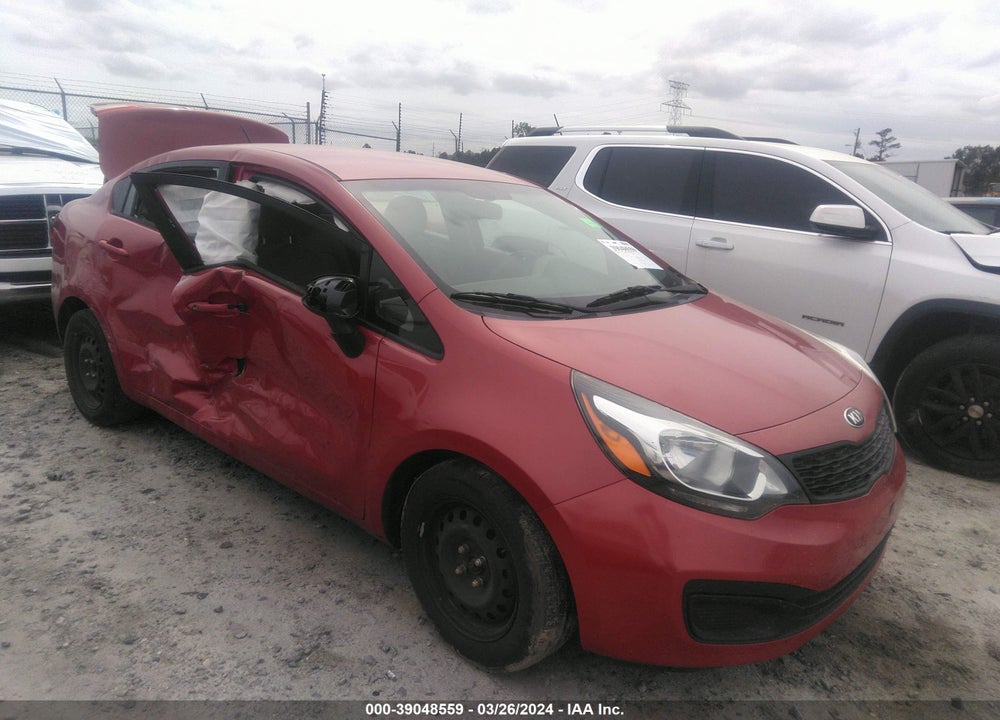 2014 KIA RIO LX VIN: KNADM4A39E6344191