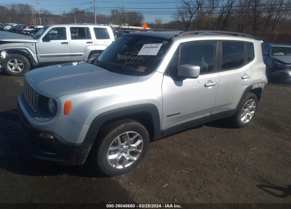 2015 JEEP RENEGADE LATITUDE VIN: ZACCJBBT8FPB40250