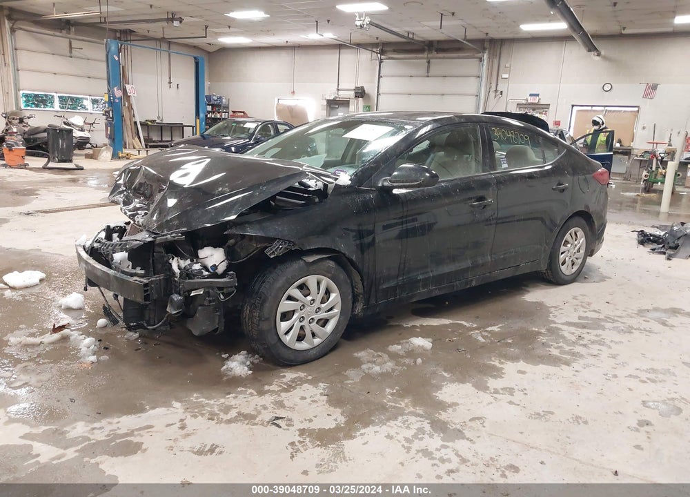 2017 HYUNDAI ELANTRA SE VIN: 5NPD74LF4HH172406