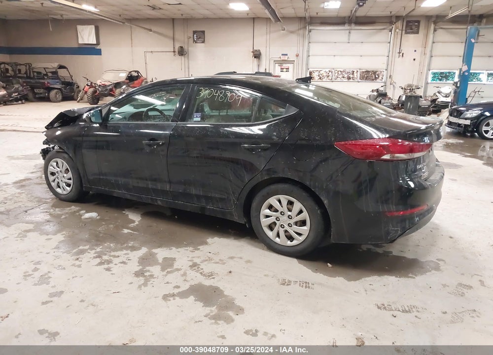 2017 HYUNDAI ELANTRA SE VIN: 5NPD74LF4HH172406