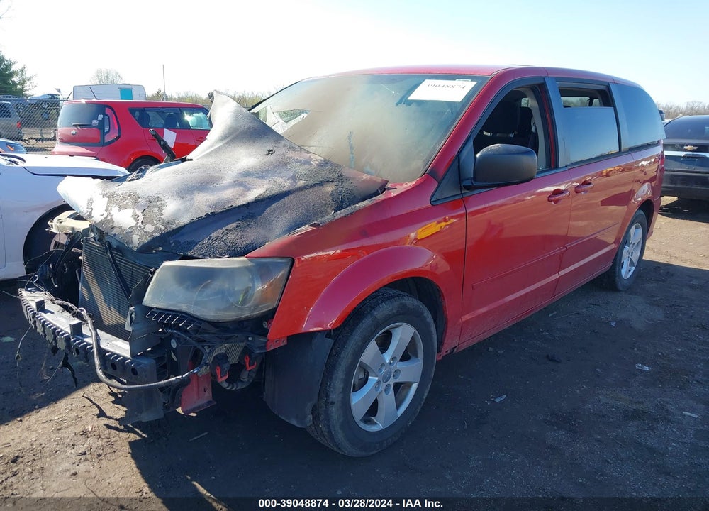 2013 DODGE GRAND CARAVAN SE VIN: 2C4RDGBG9DR760485