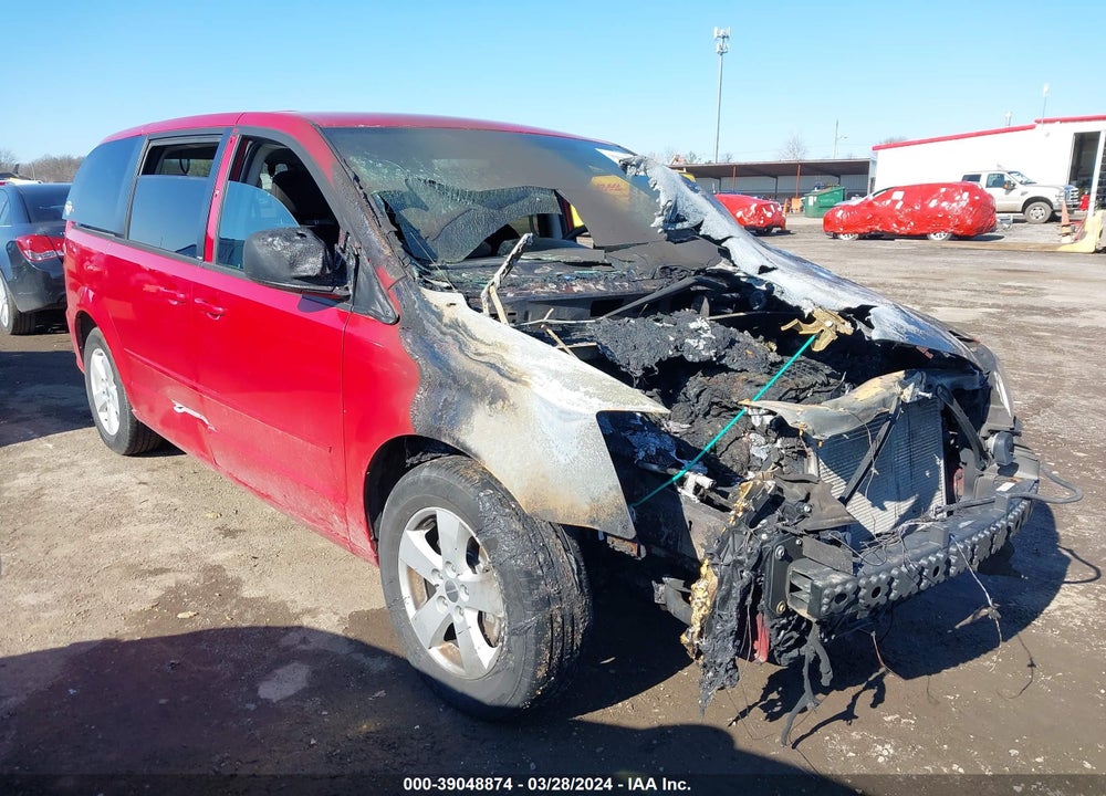 2013 DODGE GRAND CARAVAN SE VIN: 2C4RDGBG9DR760485
