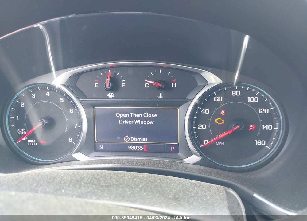 2020 CHEVROLET EQUINOX FWD PREMIER 1.5L TURBO VIN: 2GNAXNEV8L6205473