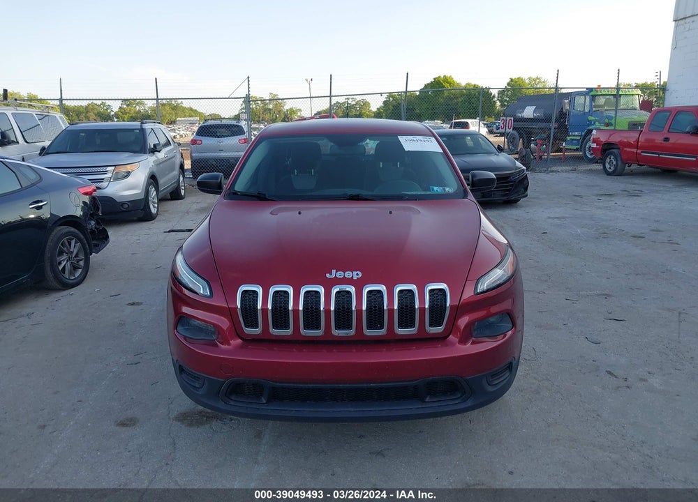 2014 JEEP CHEROKEE SPORT VIN: 1C4PJMAB0EW141724